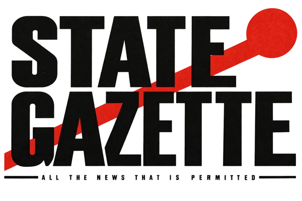The State Gazette masthead